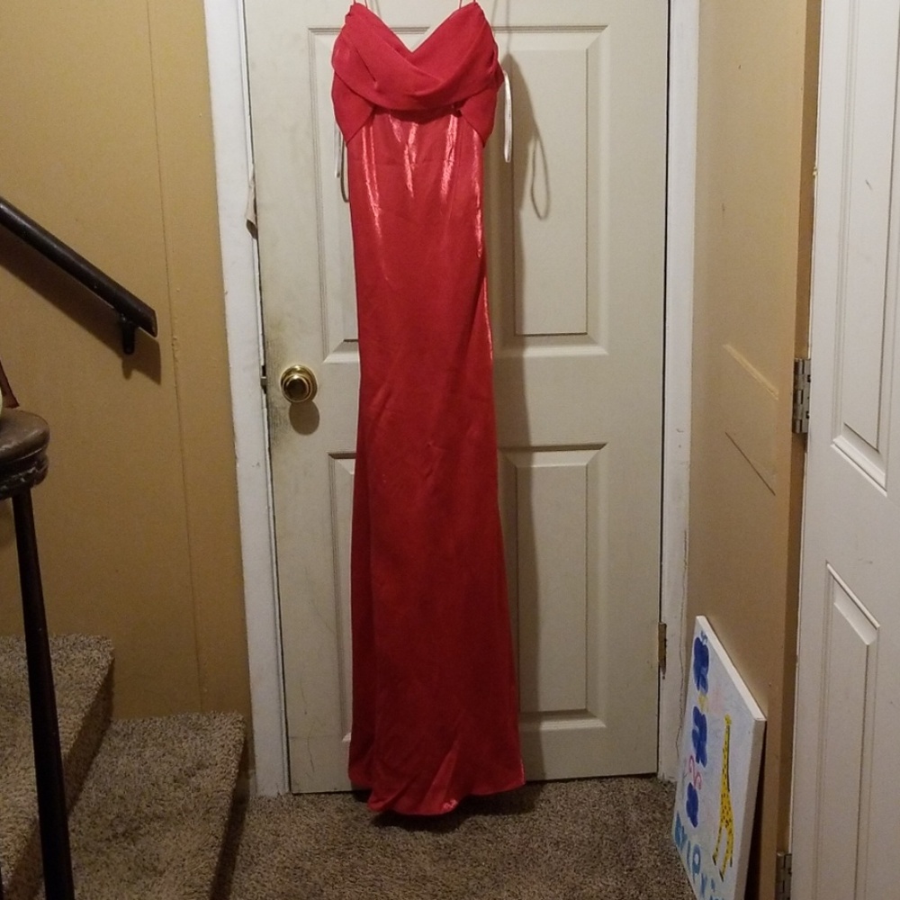 Red Prom dress